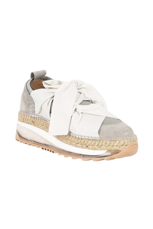 Free People Chapmin Espadrille Sneaker Oyster Combo Seaside Shoes Swim