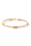 Ronaldo Wrapped In Love Bracelet - Gold and Silver