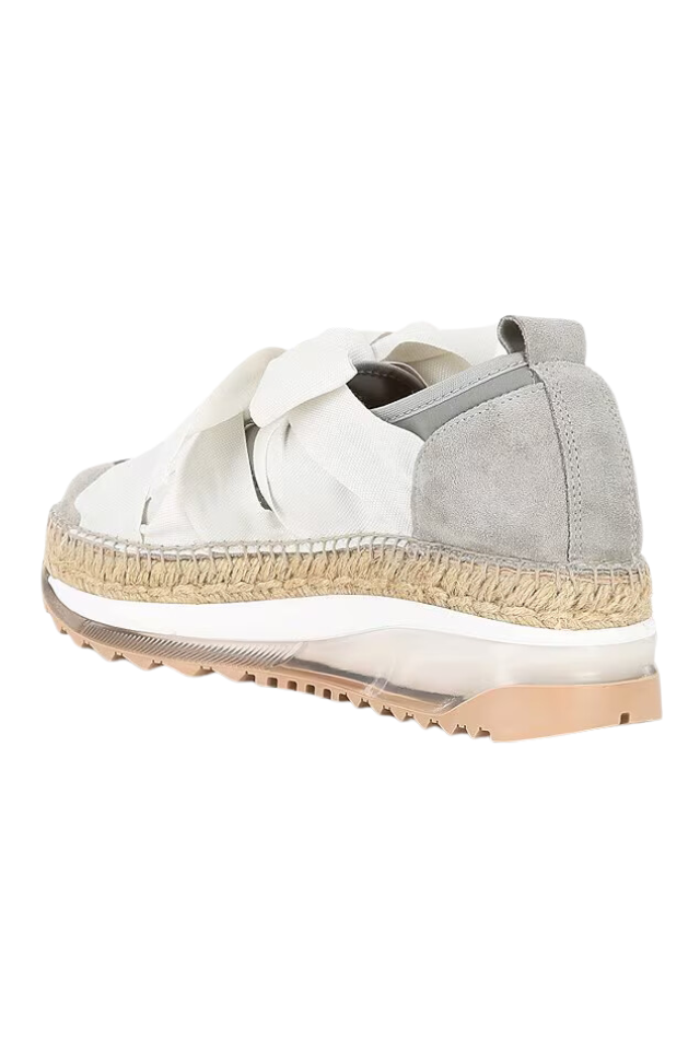 Free People Chapmin Espadrille Sneaker - Oyster Combo