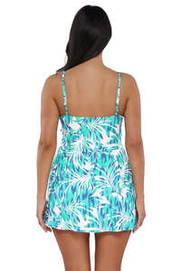 Sunsets Naomi Swim Dress - Sea Breeze