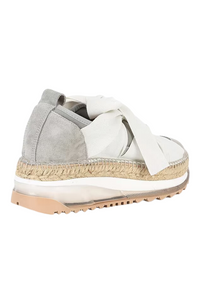 Free People Chapmin Espadrille Sneaker - Oyster Combo