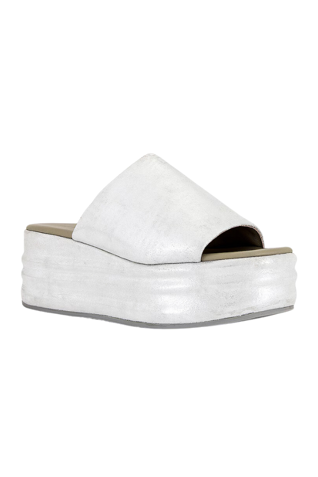 Free People Harbor Flatform - Silver