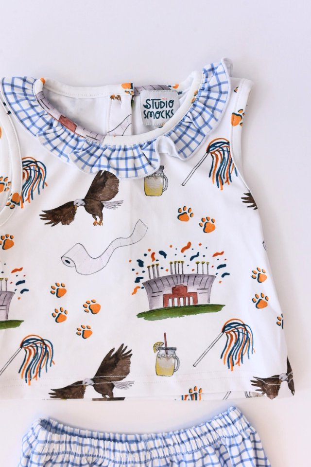 Studio Smocks Eagle Bloomer Set