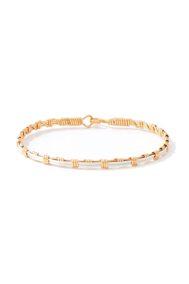 Ronaldo Now and Forever Bracelet - Gold with Silver