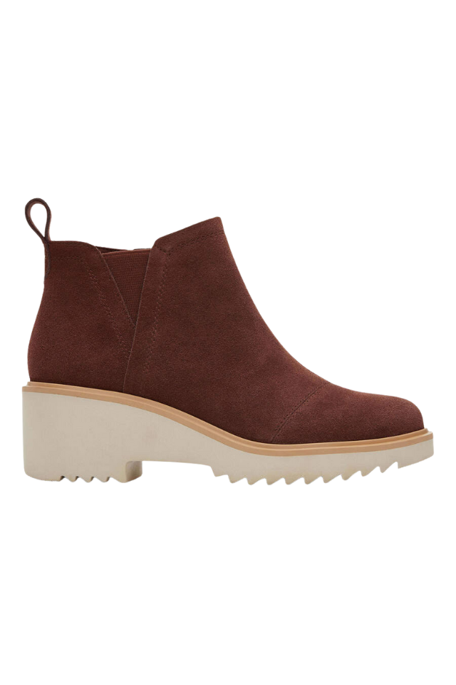 TOMS Maude Boot - Chestnut Dark Brown