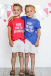 Here for the Sparklers T-shirt