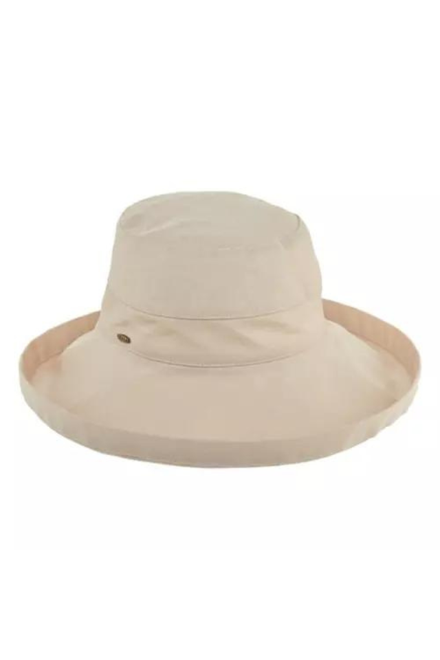 Giana Cotton Round Crown Hat - LC399