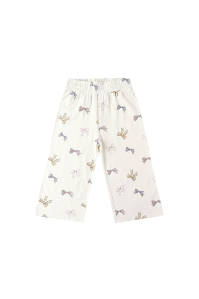 Rylee + Cru Wide Leg Pant - Bows