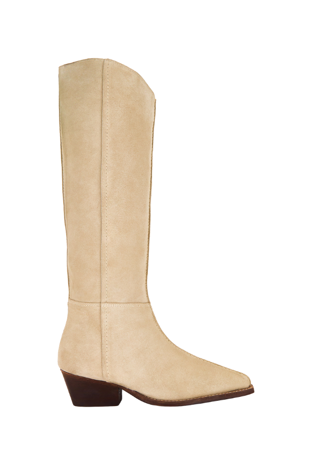 Free People Sway Low Slouch Boot 2.0 - Parchment