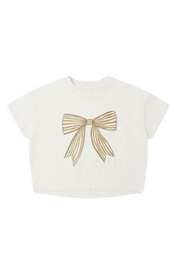 Rylee + Cru Boxy Tee - Bow