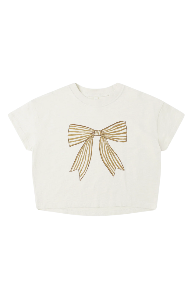 Rylee + Cru Boxy Tee - Bow