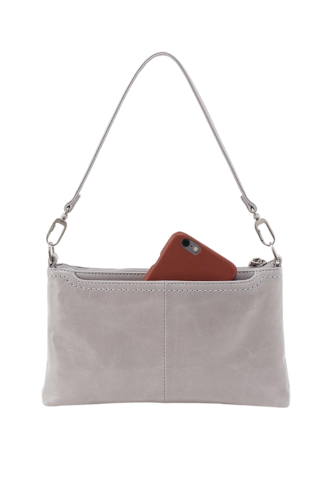 HOBO Darcy Crossbody - Light Grey
