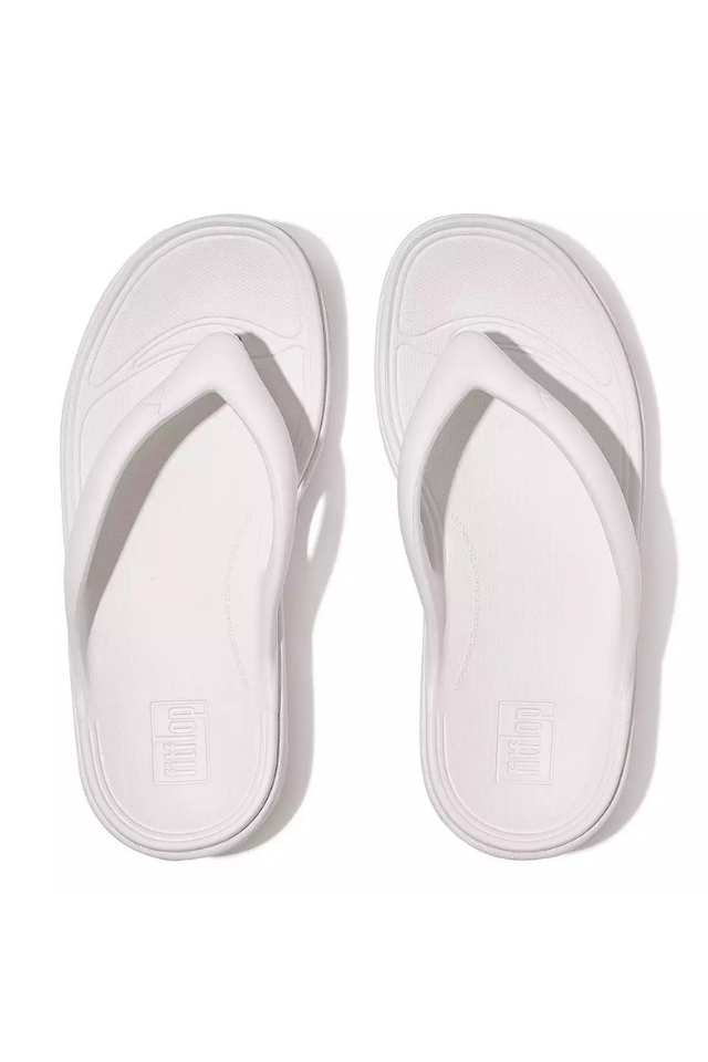 Fit Flop Relieff Recovery Toe Post Sandals - Urban White