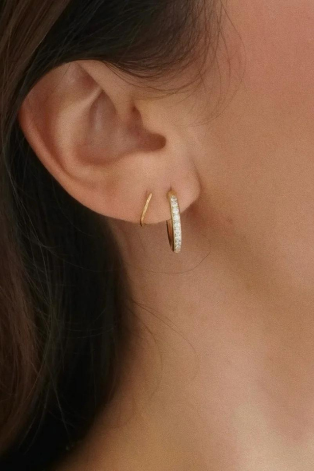 Ellie Vail Camryn Spiral Earring - Gold