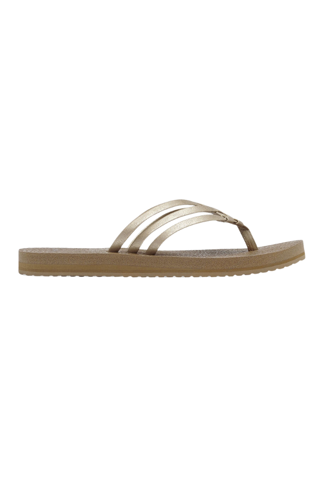 Sanuk Yoga Sandy - Metallic Champagne