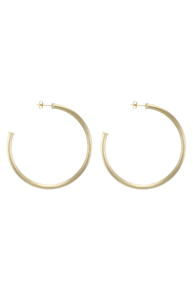Sheila Fajl Everybody's Favorite Hoops - Brushed Gold