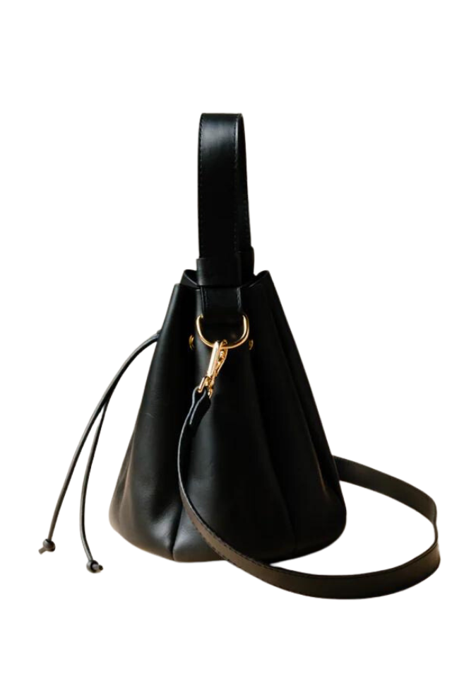 ABLE Blaire Bucket Crossbody - Black