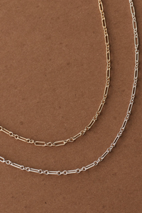 Ronaldo Links of Love Necklace - Sterling Silver