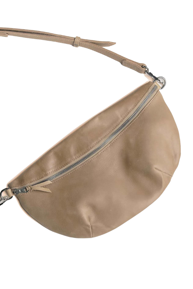 ABLE Berkeley Belt Bag - Pebble