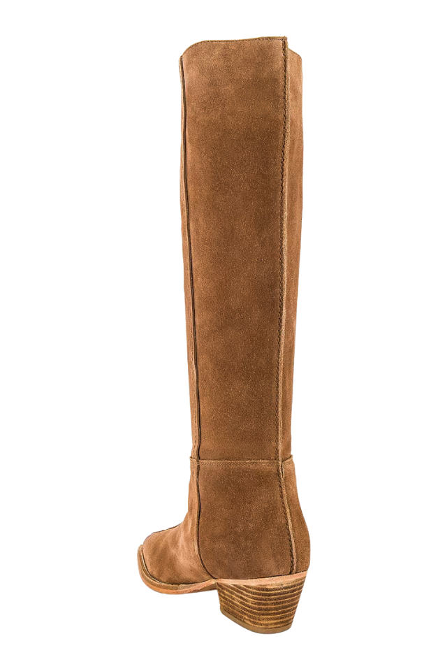 Free People Sway Low Slouch Boot - Tan