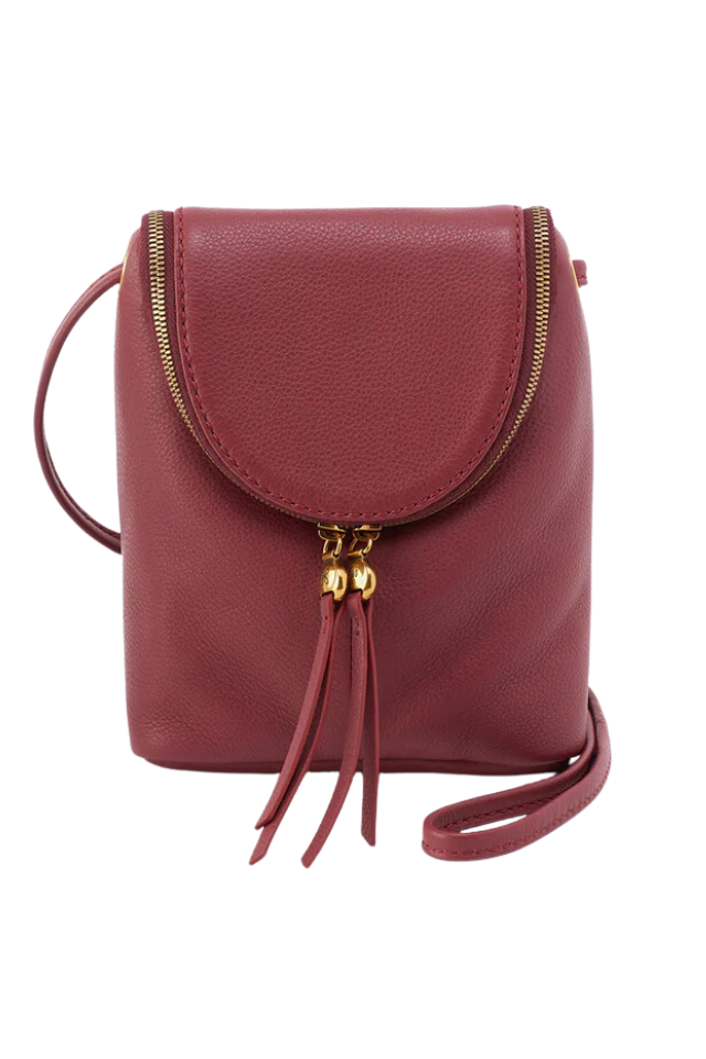 HOBO Fern Crossbody Red Pear