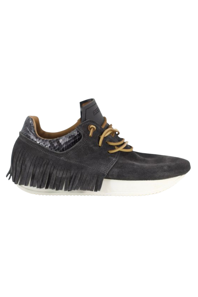 Esse ut Esse Fringe Sneaker - Brain (Black)