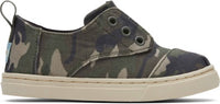 TOMS Tiny Cordones Cupsole - Multi Classic Camo Print