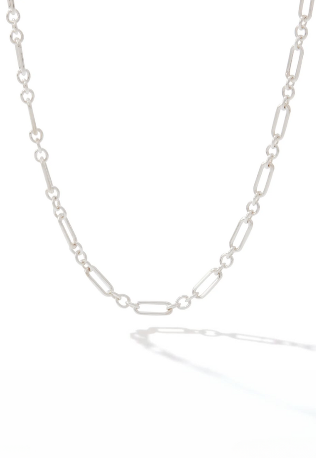 Ronaldo Links of Love Necklace - Sterling Silver