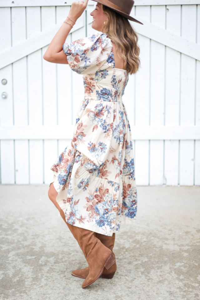 Free People Sway Low Slouch Boot - Tan