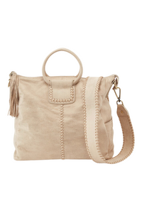 HOBO Sheila Large Satchel - Granite Gold in Metallic Hide