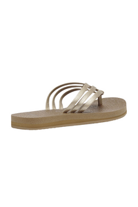 Sanuk Yoga Sandy - Metallic Champagne
