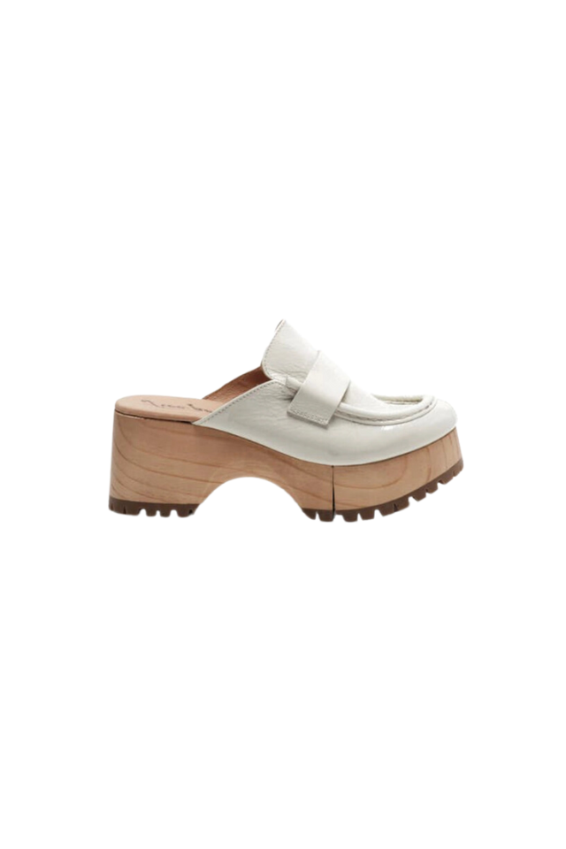 Free People Corbin Loafer Clog - Bone
