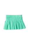 SC Pleated Active Skirt -Green