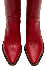 Steve Madden Albany- Red Leather