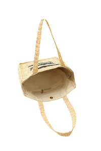 A&B Sardine Raffia Market Tote