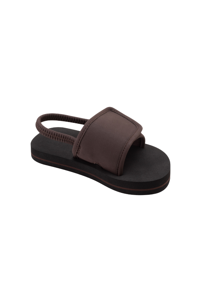 Rainbow Kids Grombow Slides - Brown