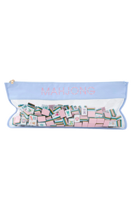 Oh My Mahjong Bag - Light Blue Bamboo