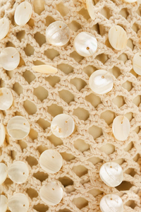 A&B Crochet Beaded Bucket Bag