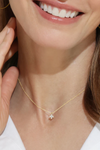 enewton 14kt Gold and Diamond Signature Cross Necklace