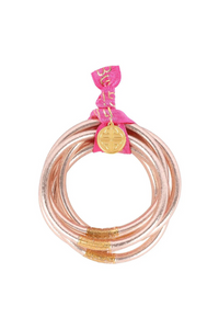 BuDhaGirl All Weather Bangles Set of 6 - Champagne