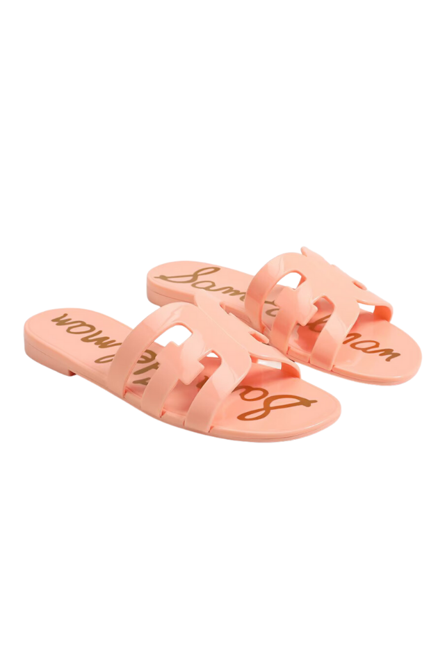 Sam Edelman Bay Jelly - Pink Rosette