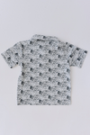 Studio Smocks Tiger Polo - Blue/White