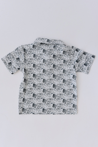 Studio Smocks Tiger Polo - Blue/White