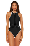 Becca Sport Mode 1PC Zip Up - Black