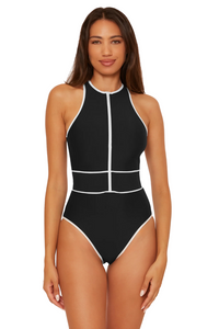 Becca Sport Mode 1PC Zip Up - Black