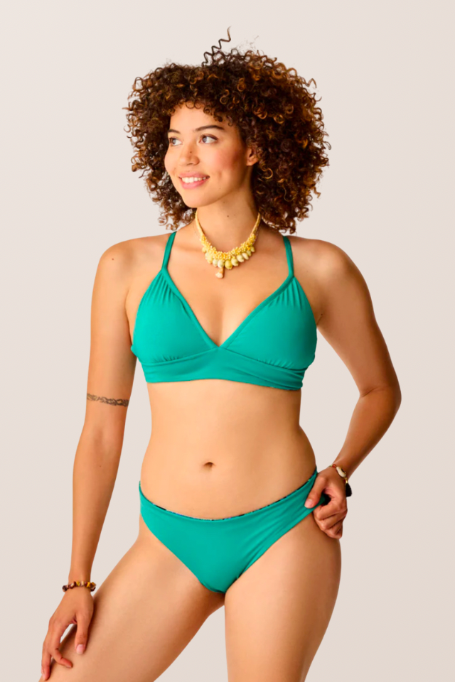 Carve St. Barth Reversible Bottom - Blue Oasis/Jade