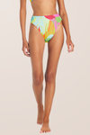 Sanctuary Swim High Leg High Rise Bottom - Multi