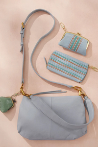 HOBO Advance Shoulder Bag - Blue Pearl