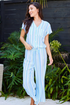 MS Serena Cropped Set - Simply Striped