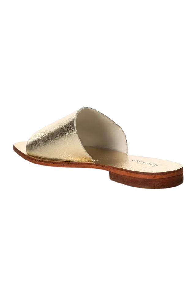 Free People Verona Slide Sandal Gold
